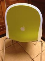 Stoel design Apple Style groen en witte kunststof burostoel, Antiek en Kunst, Curiosa en Brocante, Ophalen