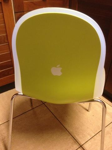 Stoel design Apple Style groen en witte kunststof burostoel beschikbaar voor biedingen
