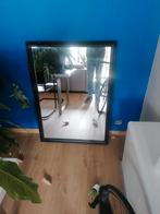 Spiegel met zwarte houten kader, Huis en Inrichting, Ophalen, Zo goed als nieuw