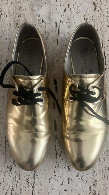 Essentiel Antwerp gouden schoenen maat 39, Autres couleurs, Comme neuf, Essentiel Antwerp, Chaussures basses