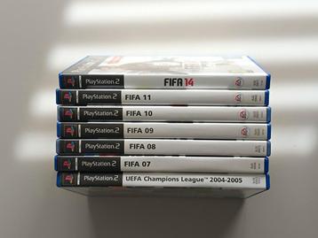 Collection FIFA PS2  disponible aux enchères