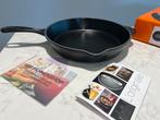 Le Creuset hoge sauteer pan of Skillet 26 cm, Gietijzer, Nieuw, Ophalen of Verzenden, Keramische plaat