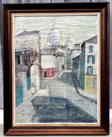 Jacques Bleyn (1925-1960) zicht op  Montmartre beschikbaar voor biedingen