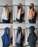 Korte khimar hijab te knopen, Kleding | Dames, Overige Dameskleding, Ophalen of Verzenden, Nieuw