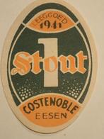 bieretiket Stout 1 Costenoble esen, Ophalen of Verzenden, Zo goed als nieuw, Overige typen, Overige merken