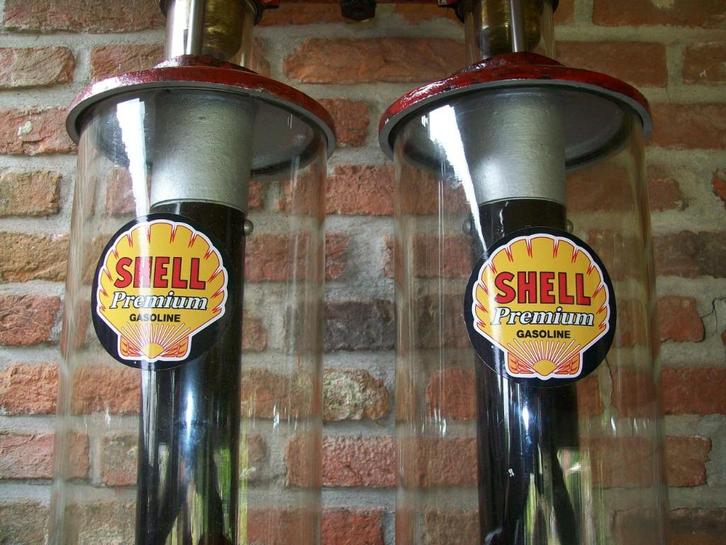 Belgische benzinepomp shell, Verzamelen, Merken en Reclamevoorwerpen, Gebruikt, Gebruiksvoorwerp, Ophalen