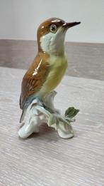 Oiseau en porcelaine branché" Porcelaine", Antiquités & Art, Art | Autres Art, Enlèvement ou Envoi