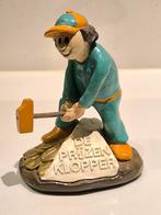 Zeldzaam vintage beeldje 'de Prijzenklopper', Antiek en Kunst, Ophalen of Verzenden