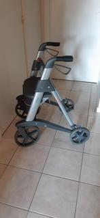 Rollator met grote wielen, zitje en draagmandje, Ophalen, Opvouwbaar, Gebruikt