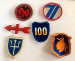 Lot patches US ww2, Verzamelen, Ophalen of Verzenden