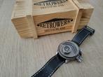Retrowerk R-004 Horloge, Handtassen en Accessoires, Horloges | Heren, Overige merken, Staal, Polshorloge, Ophalen of Verzenden