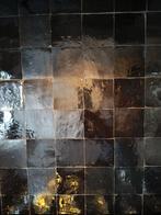 Zwarte Marokkaanse tegel 10x10 - 82 stuks, Doe-het-zelf en Bouw, Tegels, Ophalen, Nieuw