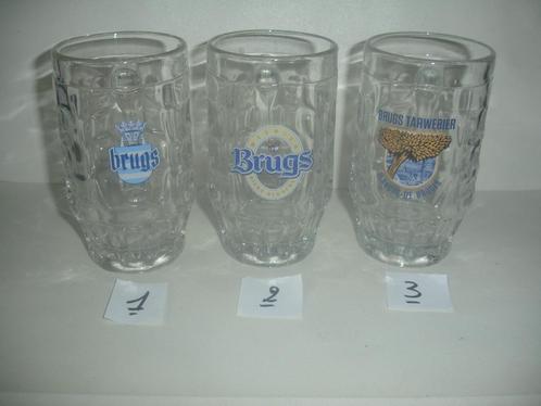 Bierpot Brugs Tarwebier, 25cl, 3 verschillende soorten, Verzamelen, Biermerken, Zo goed als nieuw, Pul(len), Overige merken, Ophalen of Verzenden