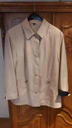 Damesregenjas beige Lebek maat 48 (NIEUW), Beige, Nieuw, Ophalen of Verzenden, Maat 46/48 (XL) of groter