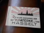 gedenk boekje H PATERKE van HASSELT 5 kaarten, Enlèvement ou Envoi