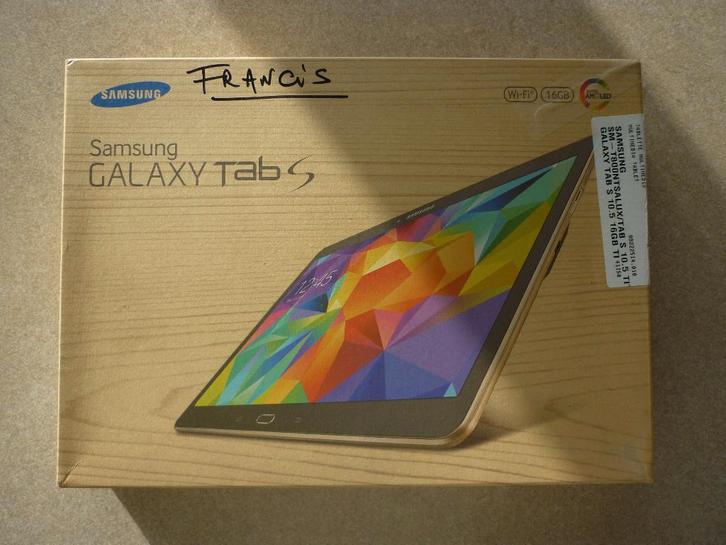 Samsung Galaxy Tab S SM-T800, Informatique & Logiciels, Android Tablettes, Comme neuf, Wi-Fi, 11 pouces, 64 GB, GPS, Mémoire extensible