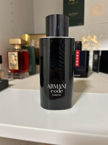 Armani Code Parfum 125ML, Handtassen en Accessoires, Uiterlijk | Parfum, Ophalen of Verzenden, Zo goed als nieuw