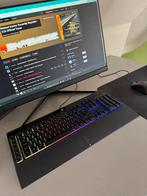 Toetsenbord corsair k55 rgb pro, Ophalen of Verzenden, Azerty, Zo goed als nieuw