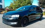 Très belle Skoda Rapid 1.4 tdi Euro 6 // boîte AUTOMATIQUE, Auto's, Stof, Electronic Stability Program (ESP), Zwart, 99 g/km