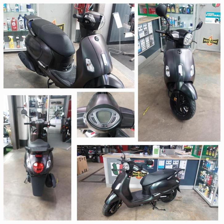SYM fiddle 4 nieuwe scooter A/B klasse EURO 5, Fietsen en Brommers, Scooters | SYM, Nieuw, Fiddle, Benzine, Ophalen