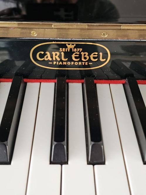 Carl Ebel piano, Muziek en Instrumenten, Piano's, Gebruikt, Piano, Zwart, Hoogglans, Ophalen
