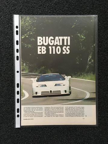Article Bugatti EB110SS   