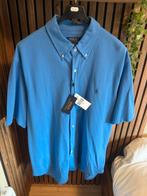 Polo Chemise Ralph Lauren manche courte XL bleu - neuf, Blauw, Ralph Lauren, Ophalen of Verzenden, Maat 56/58 (XL)