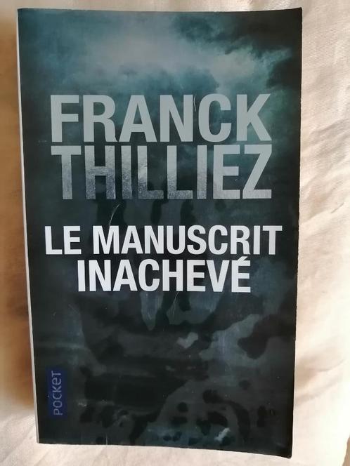 Le manuscrit inachevé de Franck Thilliez, Livres, Thrillers, Enlèvement ou Envoi