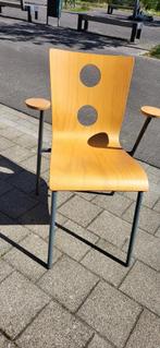 6 Kantoorstoelen, Ophalen, Gebruikt, Bruin, Vijf, Zes of meer stoelen