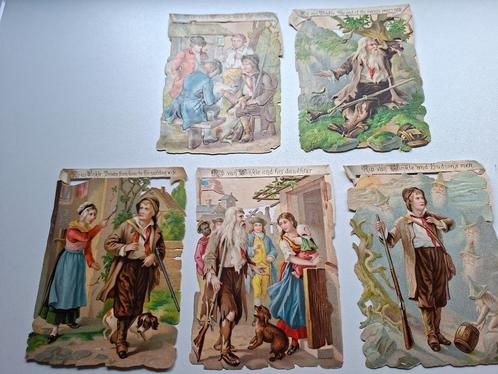Lot Poezieplaatjes, Antiek en Kunst, Curiosa en Brocante, Ophalen of Verzenden