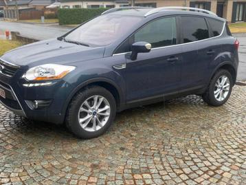 Ford kuga titanium S 2.0tdci, Auto's, Ford, 100 kW, Euro 5, Zwart, 4 cilinders
