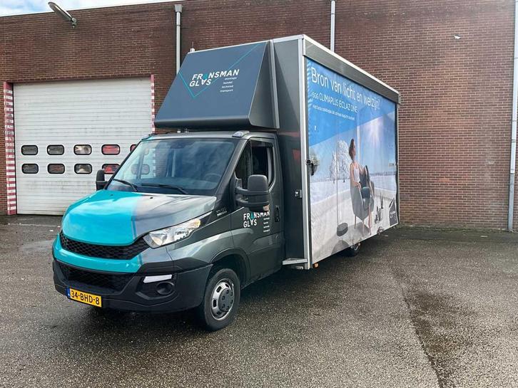 2016 Iveco 50-C17 Bedrijfswagen / Glasvrachtwagen, Auto's, Vrachtwagens, Bedrijf, Iveco, Overige brandstoffen, Euro 5