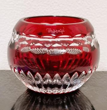 Faberge' - gesigneerde kleine vaas/theelicht beschikbaar voor biedingen