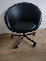 Ikea Skruvsta bureaustoel, Huis en Inrichting, Stoelen, Ophalen, Nieuw, Zwart, Overige materialen