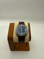 Cadran bleu Omega Seamaster Cosmic 35 mm, Montre-bracelet, Enlèvement ou Envoi, Acier, 1960 ou plus tard