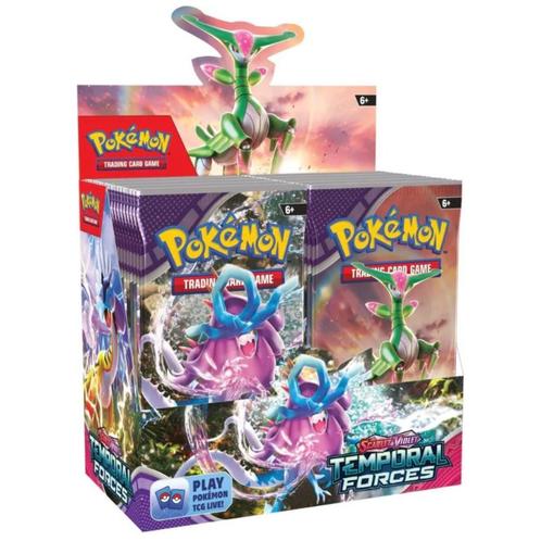 Pokemon Scarlet & Violet - Temporal Forces Booster Box ENG, Hobby & Loisirs créatifs, Jeux de cartes à collectionner | Pokémon