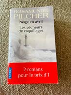 Neige en avril et "Les pêcheurs de coquillages", Livres, Enlèvement ou Envoi, Utilisé, Rosamunde Pilcher