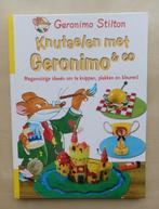 Knutselen met Geronimo Stilton, Boeken, Ophalen of Verzenden, Zo goed als nieuw, Geronimo Stilton, Fictie algemeen