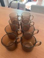 8 verres à café en verre très solide, Collections, Comme neuf
