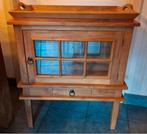 Teakhouten theekast, Ophalen