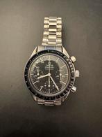 Omega Speedmaster Reduced, Handtassen en Accessoires, Horloges | Dames, Ophalen, Staal, Gebruikt, Staal