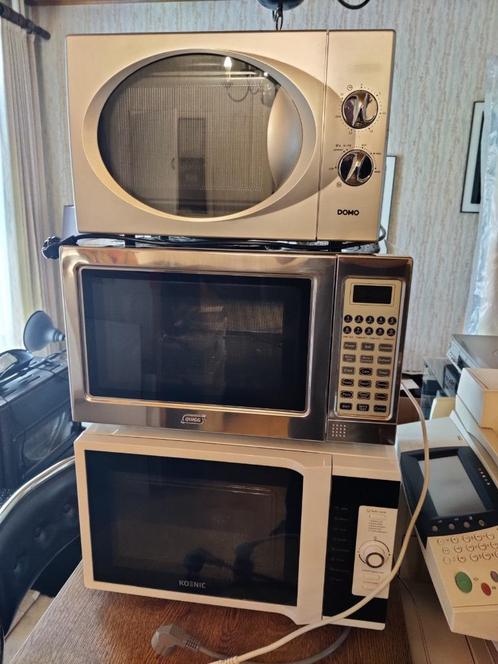3 (combi) microgolfovens - zgan, Elektronische apparatuur, Microgolfovens, Zo goed als nieuw, Vrijstaand, Combi-microgolfoven