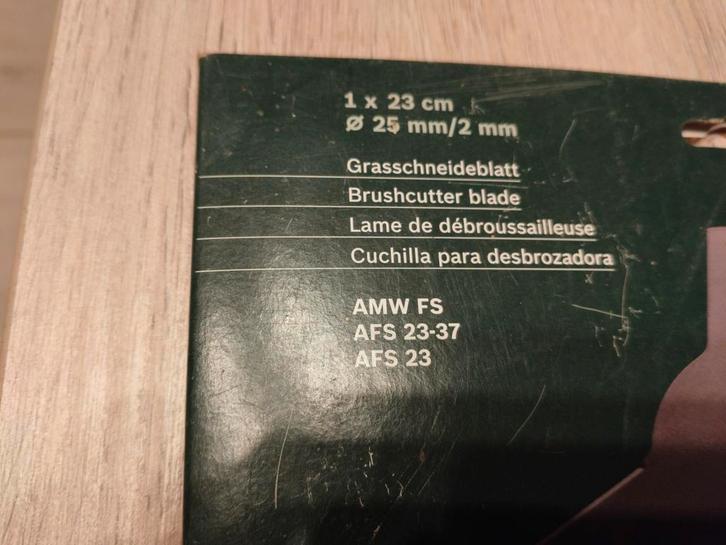 Bosch snijblad AFS 23-37 (ongeopend) voor bosmaaier, CD & DVD, Vinyles | Classique, Enlèvement