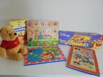 Winnie the pooh puzzel, domino, knuffel, boek, Kinderen en Baby's, Ophalen of Verzenden, Gebruikt