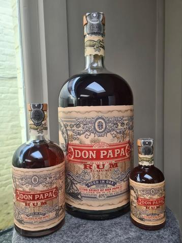 Don papa 4.5L / 0,7L / 0,2L small batch  beschikbaar voor biedingen