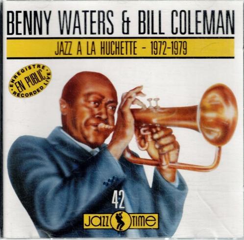 cd   /   Benny Waters & Bill Coleman   – Jazz A La Huchette, CD & DVD, CD | Autres CD, Enlèvement ou Envoi