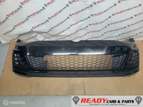 Voorbumper Golf 7 VII GTI GTD LC9X 5GM807221H MISTLAMP GRILL, Auto-onderdelen, Carrosserie, Bumper, Volkswagen, Voor, Gebruikt