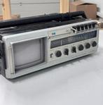LLOYTRON 5" Color TV Radio Cassette Tape Recorder T-055 vtg, Ophalen of Verzenden, Audio en Video