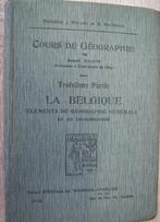 Cours de Géographie - La Belgique - 1922, Antiek en Kunst, Joseph Halkin, Ophalen of Verzenden