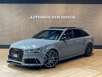Audi RS6 Avant 4.0 TFSI Quattro Performance Keramisch, Lucht, Autos, Cuir, Argent ou Gris, Achat, 605 ch